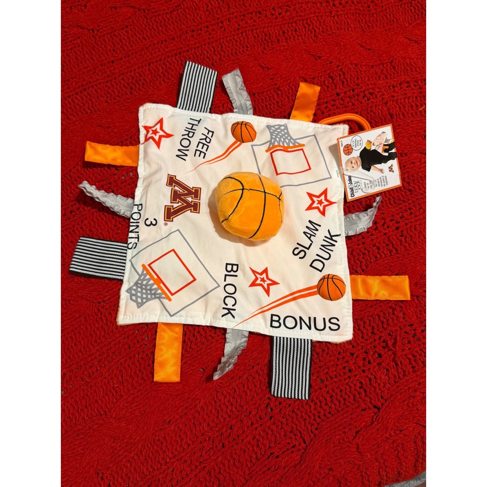 Chad & Jake Baby Jack Minnesota Golden Gophers Basketball Sensory Stroller Toy